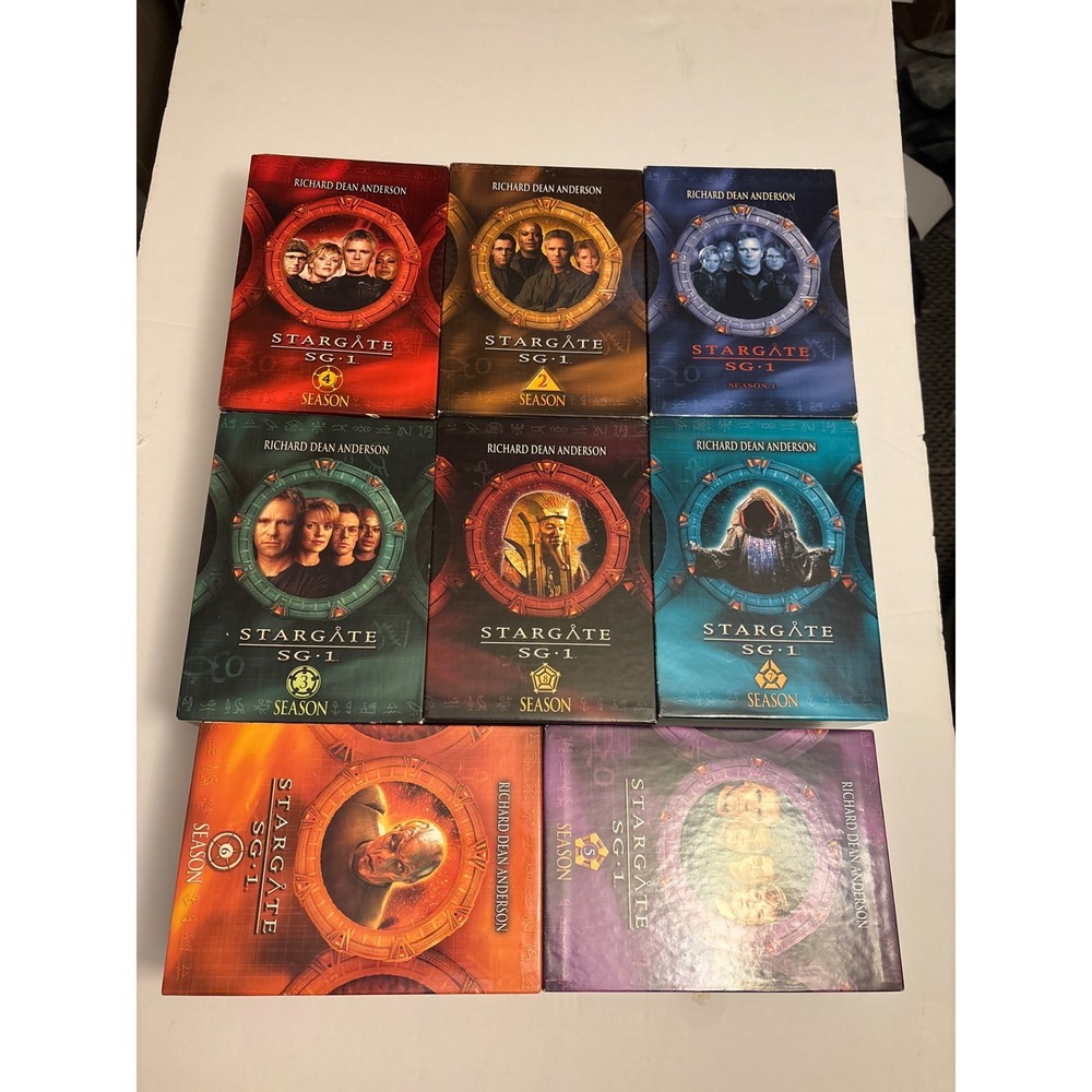 Stargate SG-1 Complete Seasons DVD Collection Richard Dean Anderson